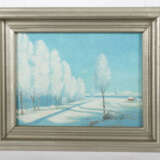 Winkelbock, A. Maler des 20. Jh.. ''Winterlandschaft'', schneebedeckte… - photo 2