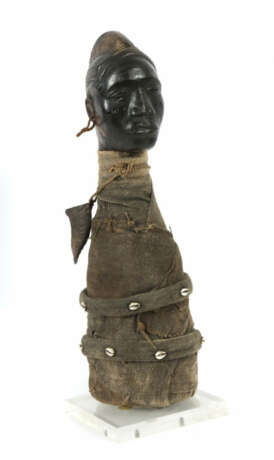 Fetischfigur der Bassa Liberia, Kraftfigur mit porträtartig geschnitzt… - photo 1