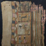 Mumientuch Saitisch, ca. 500 v. Chr., hochrechteckiges Fragment, geweb… - фото 3