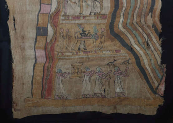 Mumientuch Saitisch, ca. 500 v. Chr., hochrechteckiges Fragment, geweb… - фото 5 Mumientuch Saitisch, ca. 500 v. Chr., hochrechteckiges Fragment, geweb… - фото 5