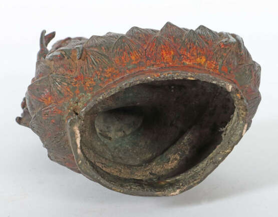 Guanyin China, ca. 15. Jh., Bronze, Reste einer alten Farbfassung, vol… - photo 4 Guanyin China, ca. 15. Jh., Bronze, Reste einer alten Farbfassung, vol… - photo 4