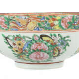 Schale China, 2. Hälfte 20. Jh., Porzellan, polychrome Aufglasurmalere… - Foto 1