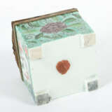 Tintenfass China, wohl späte Qing-Dynastie, Porzellan, polychrom bemal… - photo 4