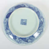 Kleiner Teller mit blau-weiß Dekor China, Porzellan, unterglasur-blau-… - photo 3