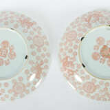 Paar Teller China, 2. Hälfte 20. Jh., Porzellan, polychrome Aufglasurm… - photo 2