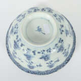 Reisschale China, Kangxi 1661 - 1722, Porzellan, Schalenwandung mit We… - Foto 3