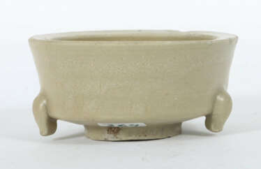 Weihrauchbrenner China, Song-Dynastie, 960 - 1279, Keramik, hellgrauer…