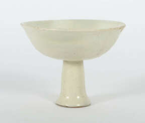 Fußschale China, Song-Dynastie, 960 - 1279, Keramik, beiger Scherben, …