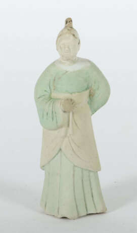 Qinbei-Figur China, Song-Dynastie, 960 - 1279, Feinsteinzeug, matt gla… - photo 1