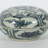 Deckeldose China, Ming-Dynastie, 1368 - 1644, Wanli-Periode, Steingut,… - photo 1