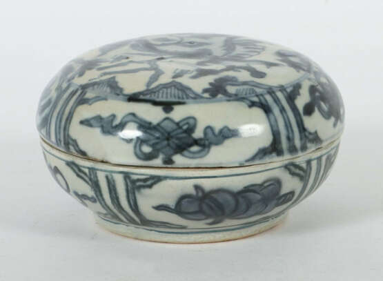 Deckeldose China, Ming-Dynastie, 1368 - 1644, Wanli-Periode, Steingut,… - photo 1