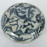 Deckeldose China, Ming-Dynastie, 1368 - 1644, Wanli-Periode, Steingut,… - photo 2