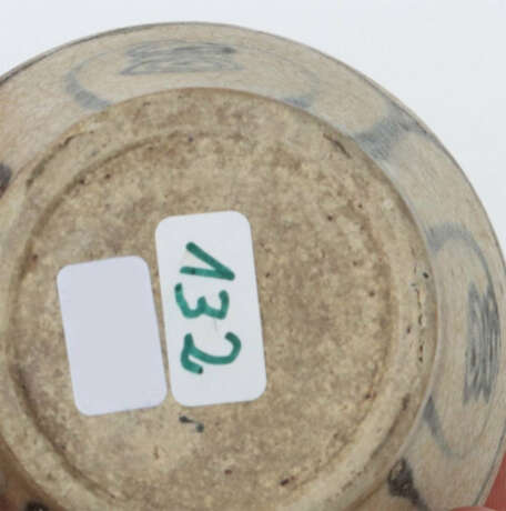 Vierhenkelvase China, Ming-Dynastie, 1368 - 1644, Steingut glasiert, b… - фото 3