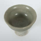 Weinbecher China, Song/Yuan-Dynastie, 960 - 1368, Steingut, beiger Sch… - Foto 2