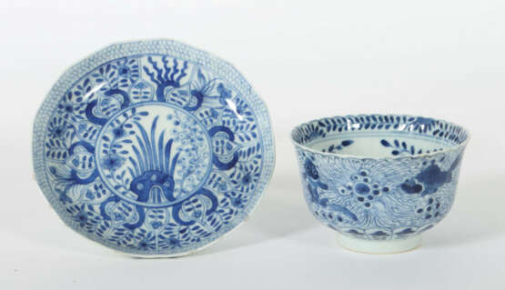 Teetasse mit Unterer China, Kangxi-Periode, Qing-Dynastie, 1662 - 1722… - Foto 1