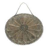 Spiegel mit filigraner Silberarbeit Wohl Indien/Kaschmir, 19./20. Jh.,… - Foto 1