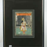 Miniatur des Prinz Sha Shuja Indien, Rajasthan, 18./19. Jh., Gouache a… - photo 2