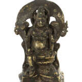 Javanese vierarmige Shiva Indonesien, um 1300, Bronze, im Majapahit-St… - photo 1