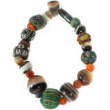 Glasperlenkette Srivijaya-Reich, Indonesien, südliches Sumatra, ca. 7-… - фото 1