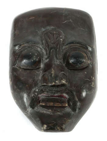 Theatermaske Indonesien, Mataram, Lombok, 19./20. Jh., Holz, geschnitz… - фото 1