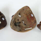 Drei Theatermasken Indonesien, Bogor, Java, 1. Hälfte bis Mitte 20. Jh… - photo 2