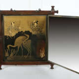 Kosmetischer Stellspiegel Japan, um 1900, Holzrahmen in Bambusstangen … - photo 2