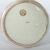 Kutani-Vase Japan, 19. Jh., Porzellan, rotes Unterglasurdekor mit Rosa… - photo 3