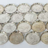 18 Untersetzer Japan, 20. Jh., Sterlingsilber 950, ca. 645 g, 14 unter… - фото 1