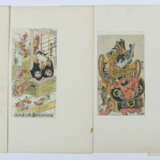 8 Holzschnitte Japan, 20. Jh., auf feinem Pergament im Passepartout, n… - photo 3