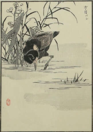 Bairei, Kono Naotoyo Kyoto 1844 -1895 ebenda, Farbholzschnitt, Abbildu… - photo 1 Bairei, Kono Naotoyo Kyoto 1844 -1895 ebenda, Farbholzschnitt, Abbildu… - photo 1