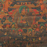 Thangka mit der Darstellung von Padmasambhava Nepal, 18./19. Jh., Temp… - photo 3
