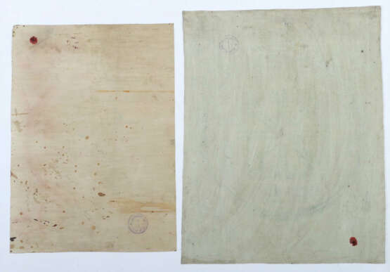 2 Mandala Thangkas Nepal, 1. Hälfte 20. Jh., Tempera auf Leinen, ein T… - photo 2