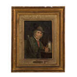 FELKEL, F. (Maler 19./20. Jahrhundert), "Jäger in der Stube am Tisch sitzend" - фото 2