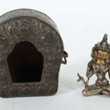 Ghau mit Vajra-sattva Nepal, Mitte 20. Jh., Ghau wohl älter, Vajra-sat… - фото 2