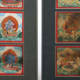 10 Initiationskarten mit Bildnisse buddhistischer Gottheiten Nepal/Tib… - photo 3