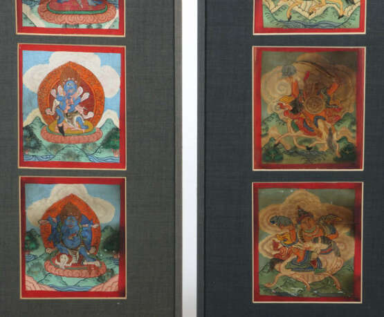 10 Initiationskarten mit Bildnisse buddhistischer Gottheiten Nepal/Tib… - photo 3 10 Initiationskarten mit Bildnisse buddhistischer Gottheiten Nepal/Tib… - photo 3