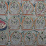 Silberthangka mit Chakrasamvara Nepal, 19./20. Jh., Gouache auf Leinen… - photo 4