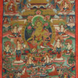 Thangka der Khadiravani-Tara Nepal, 19./20. Jh., Gouache auf Leinen, i… - photo 1