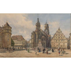 KÜNSTLER/IN 19. Jahrhundert, "Stuttgart, 19. Juni 1869",
