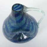 Kannenvase wohl bayrischer Wald-Zwiesel, ca. 1960/70, Klarglas mit übe… - photo 2