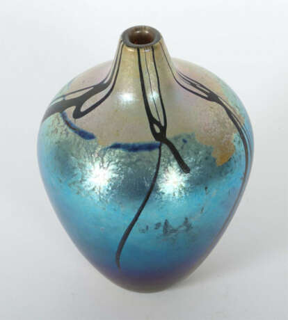 Clark, Norman Stuart geb. 1944, britischer Glaskünstler. ''Irisierende… - photo 2 Clark, Norman Stuart geb. 1944, britischer Glaskünstler. ''Irisierende… - photo 2