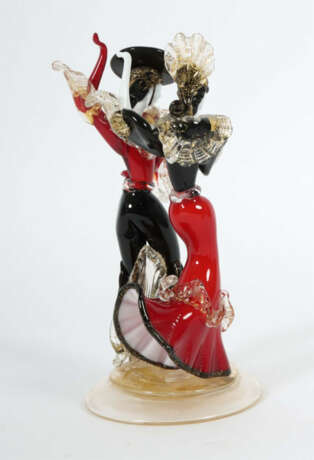 ''Tanzendes Paar'' Murano, Italien, nach 1960, farbloses bzw. weißes G… - photo 2 ''Tanzendes Paar'' Murano, Italien, nach 1960, farbloses bzw. weißes G… - photo 2