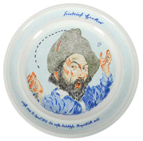 Grützke, Johannes Berlin 1937 - 2017, ebenda, deutscher Maler, Zeichne… - photo 1