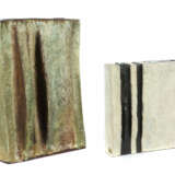 2 Vasen Atelier Schäffenacker, Ulm 1970er Jahre. 2 Vasen, 1 x unregelm… - фото 1