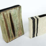 2 Vasen Atelier Schäffenacker, Ulm 1970er Jahre. 2 Vasen, 1 x unregelm… - фото 2