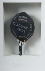 Kühn, Volker Neuenkirchen 1948 - 2023, deutscher Bildhauer und Druckgr…