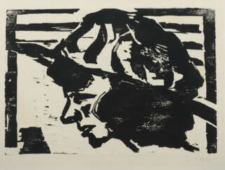 Nolde, Emil Nolde 1867 - 1956 Seebüll, deutscher Grafiker und Maler de…