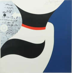 Dietrich, Jörg 1940 - 2008, deutscher Maler und Grafiker. ''Abstrakte …