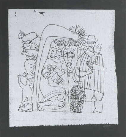 Grieshaber, HAP Rot an der Rot 1909 - 1981 Eningen, war ein deutscher … - photo 1