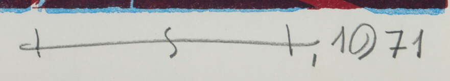 Hahn, Hans 1916 - 1989, deutscher Maler. ''Pferdekräfte'', 3 Pferde au… - Foto 3